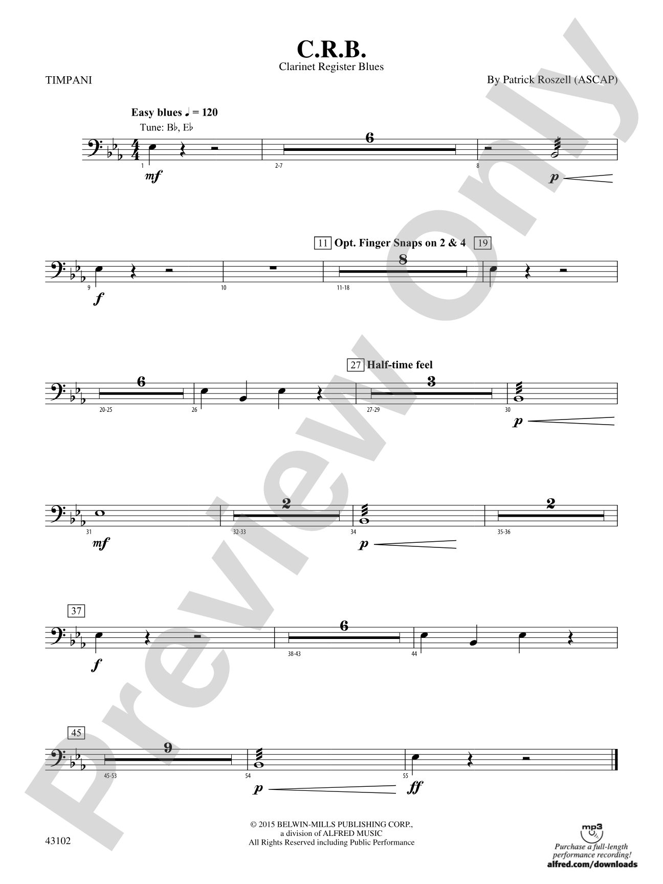 C.R.B.: Timpani