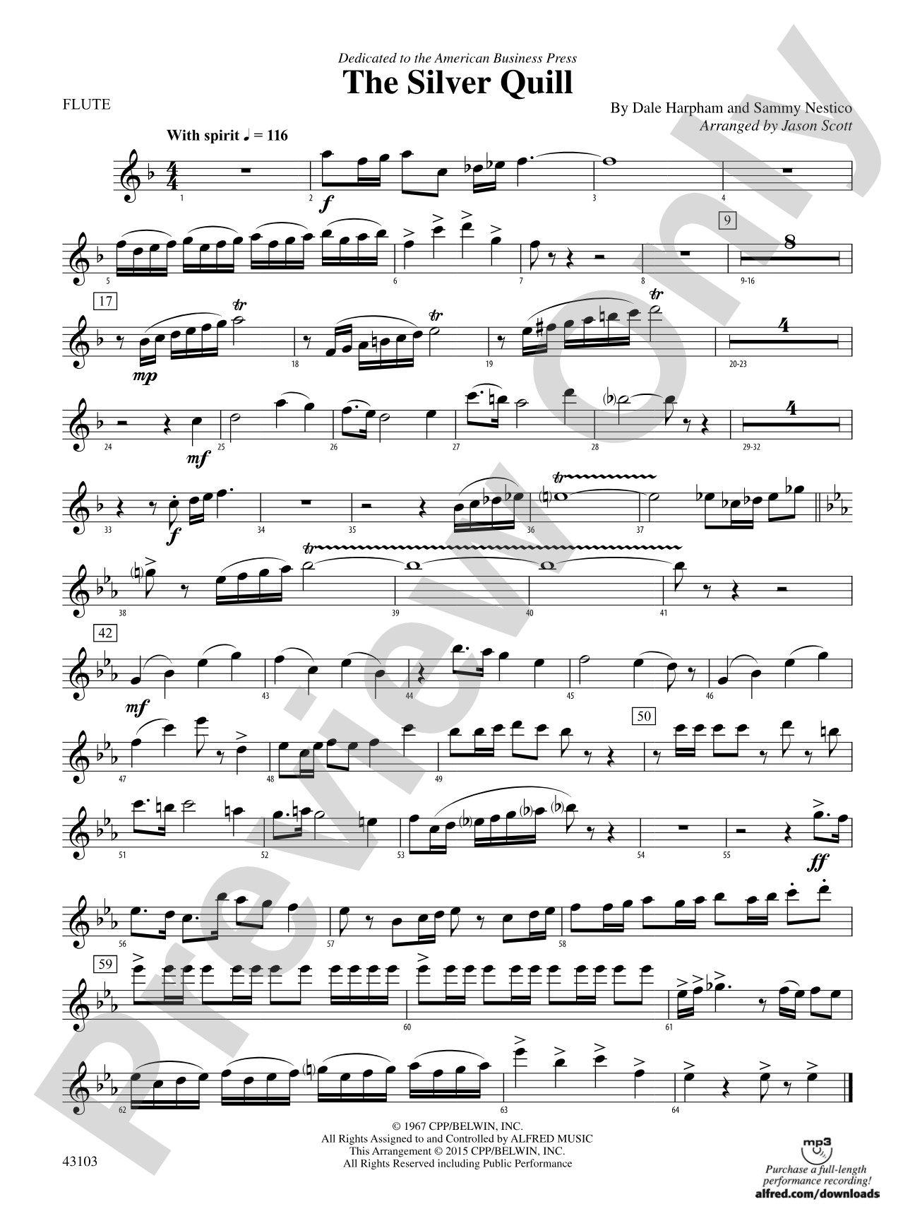 The Silver Quill: Flute