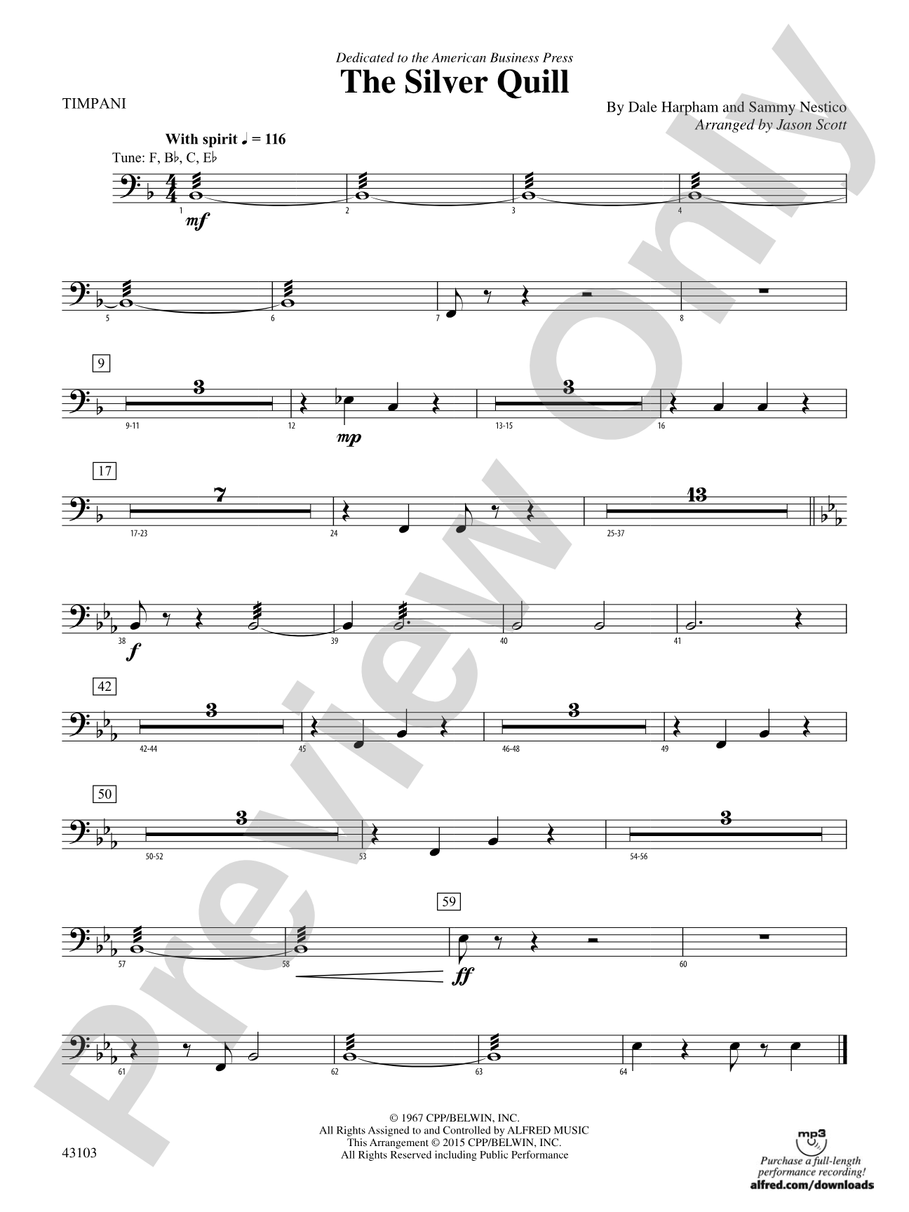 The Silver Quill: Timpani