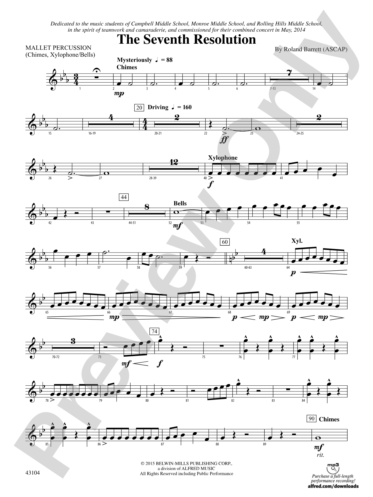 The Seventh Resolution: Mallets