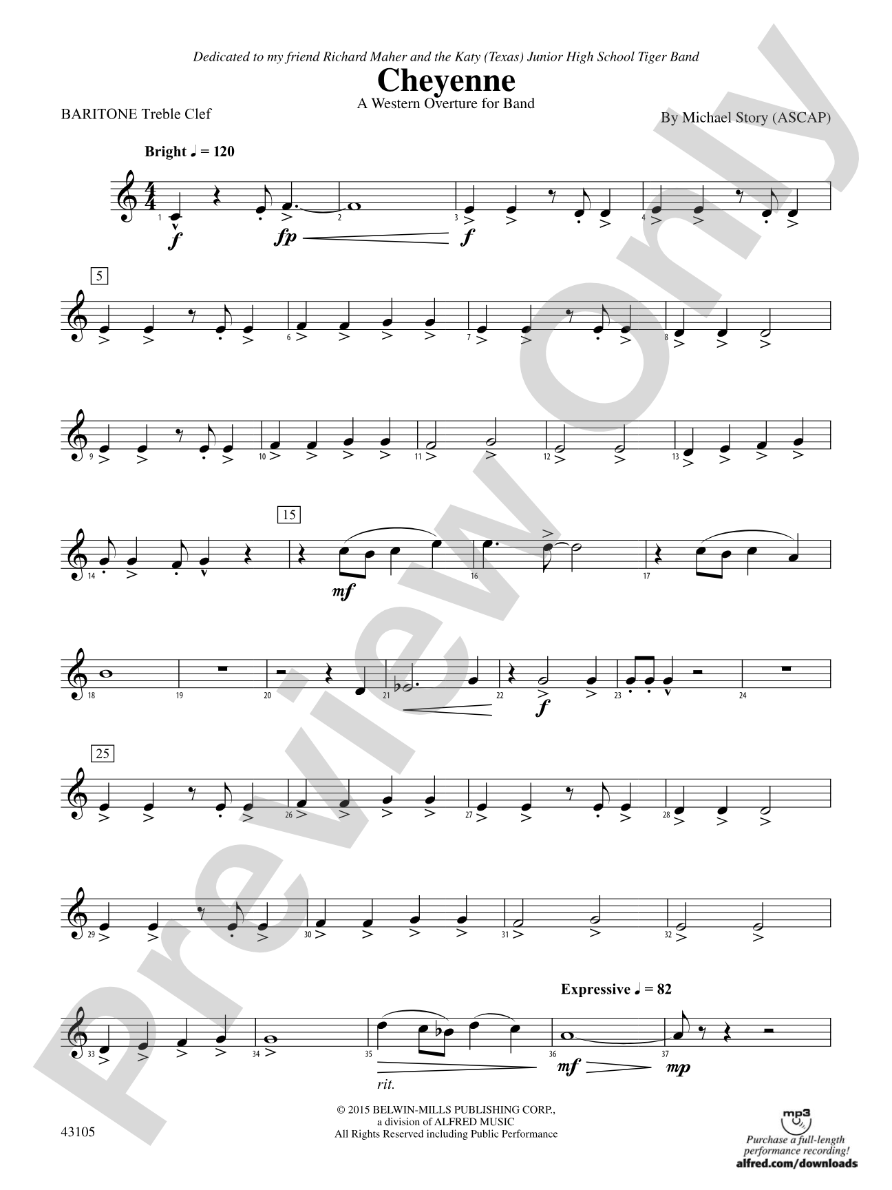 Cheyenne: Baritone T.C.