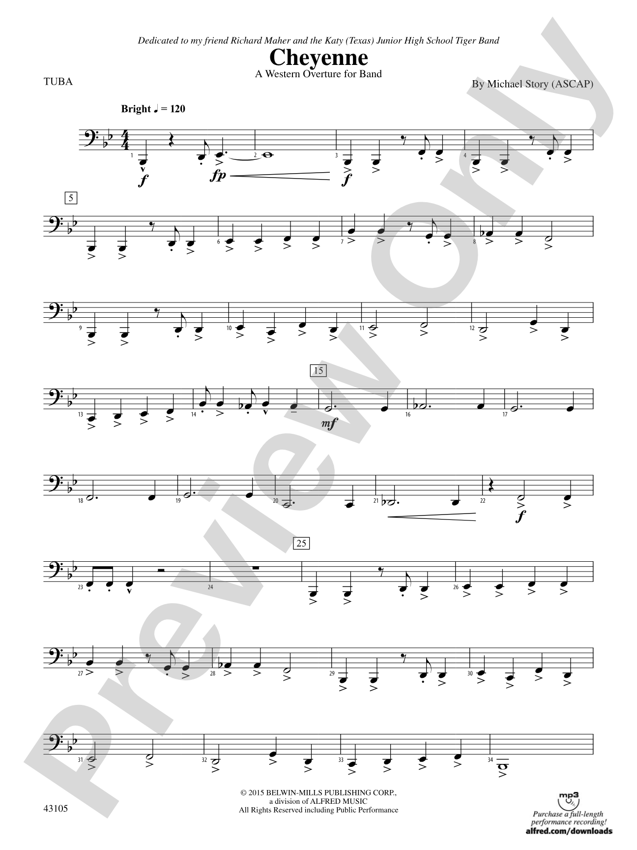 Cheyenne: Tuba