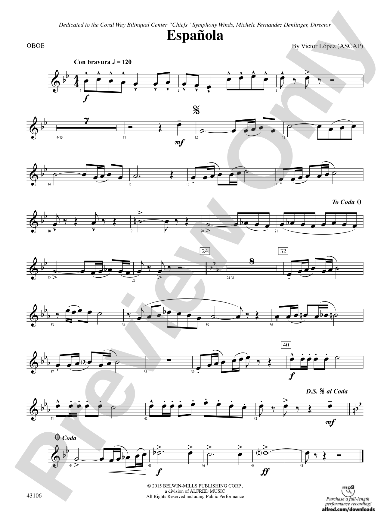 Española: Oboe