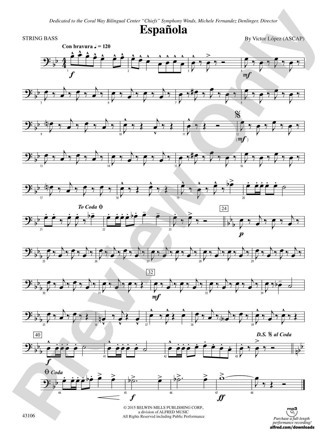 Española: String Bass