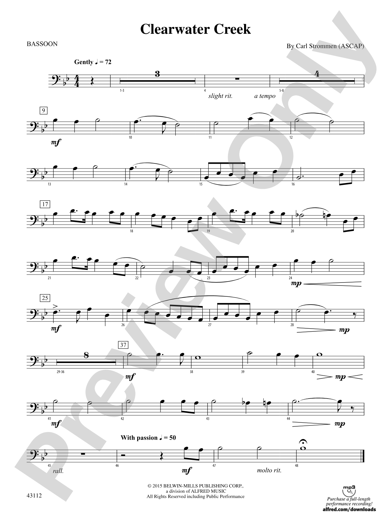 Clearwater Creek: Bassoon
