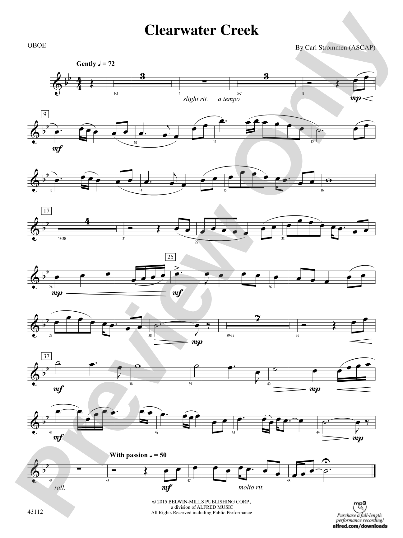 Clearwater Creek: Oboe