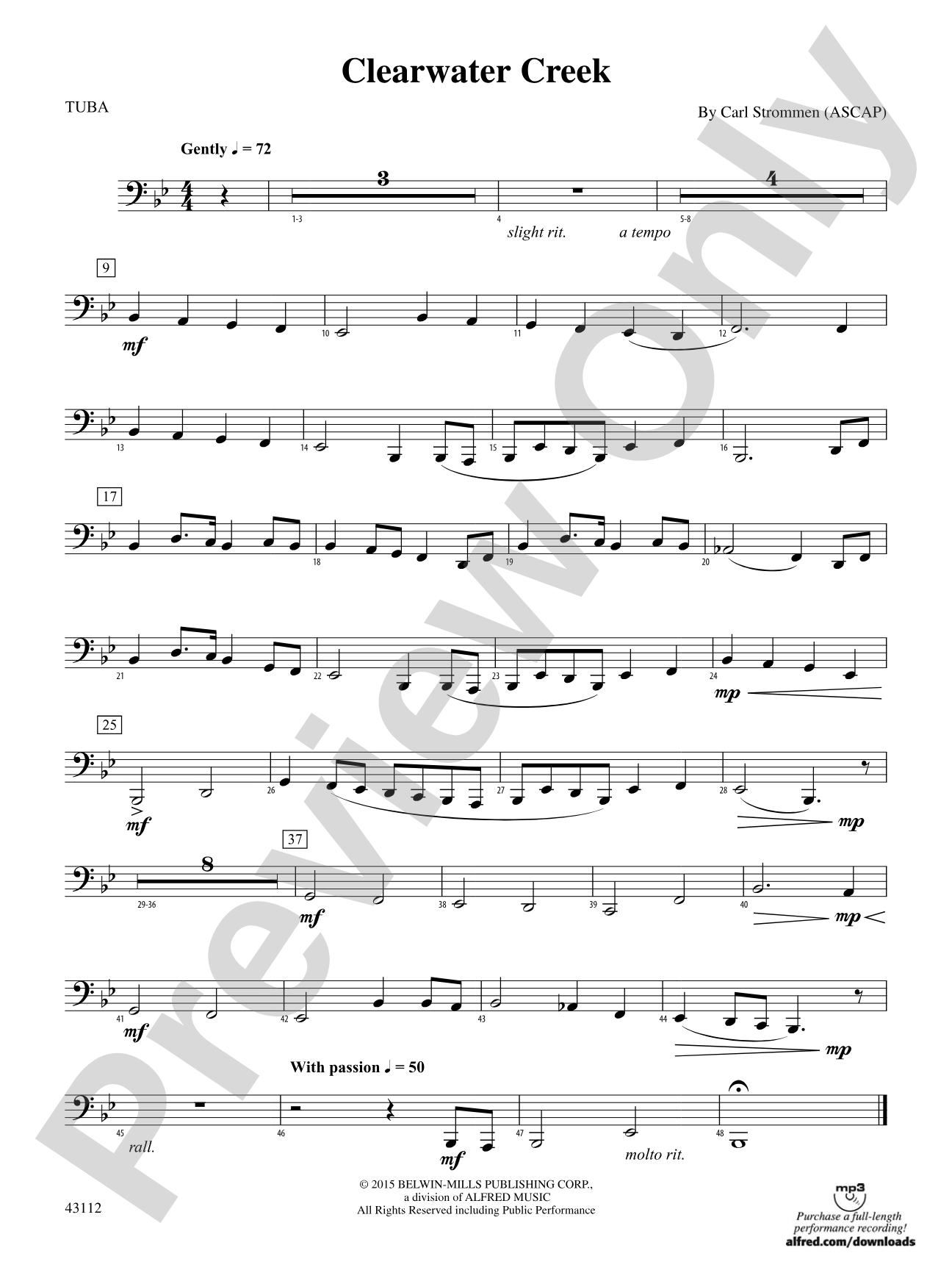 Clearwater Creek: Tuba