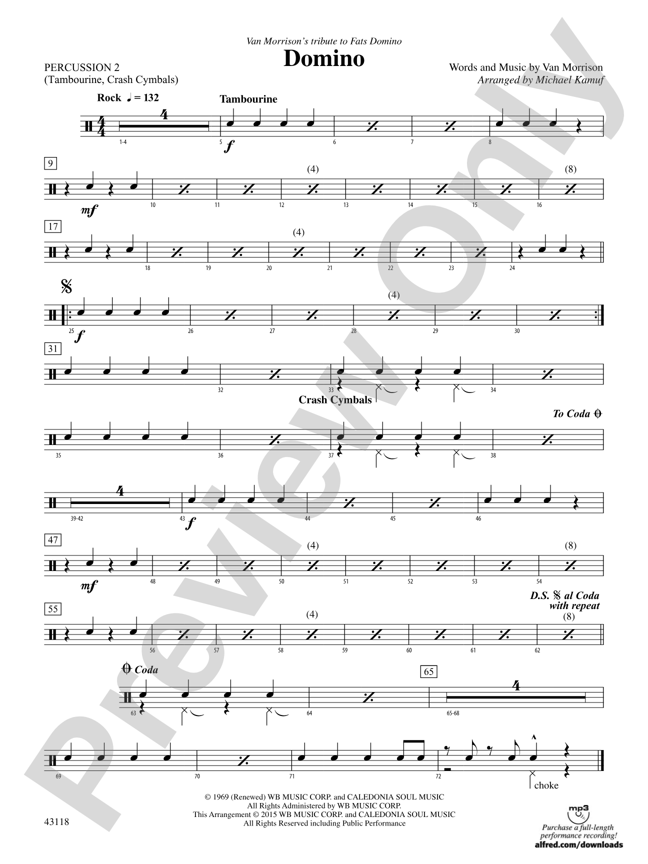Domino: 2nd Percussion