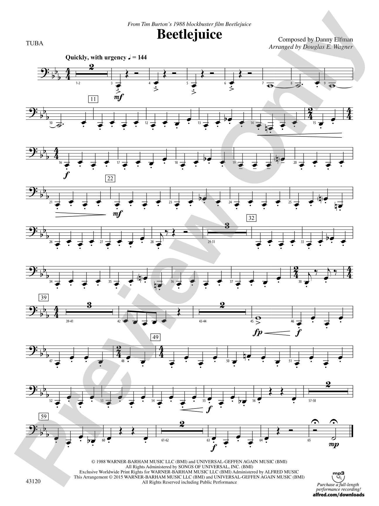 Beetlejuice: Tuba