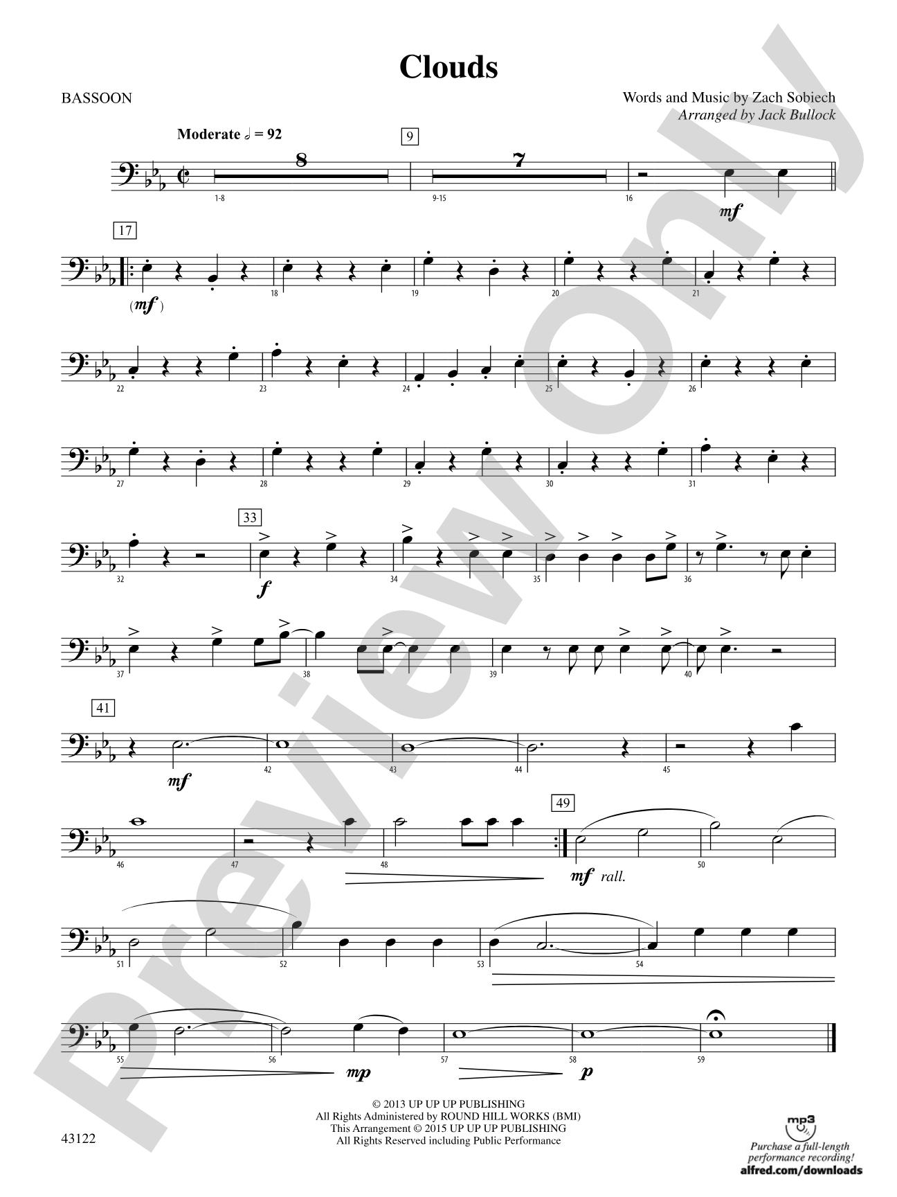 Clouds: Bassoon