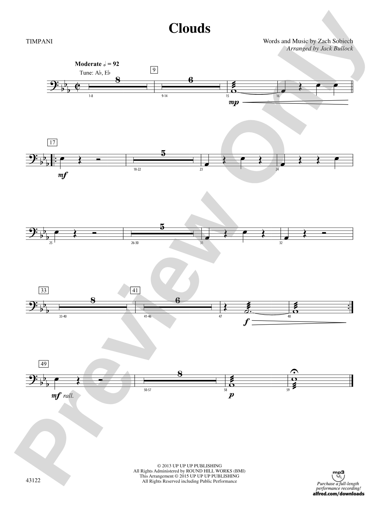 Clouds: Timpani