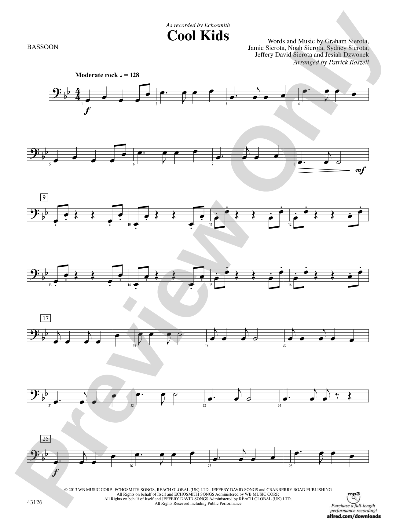 Cool Kids: Bassoon