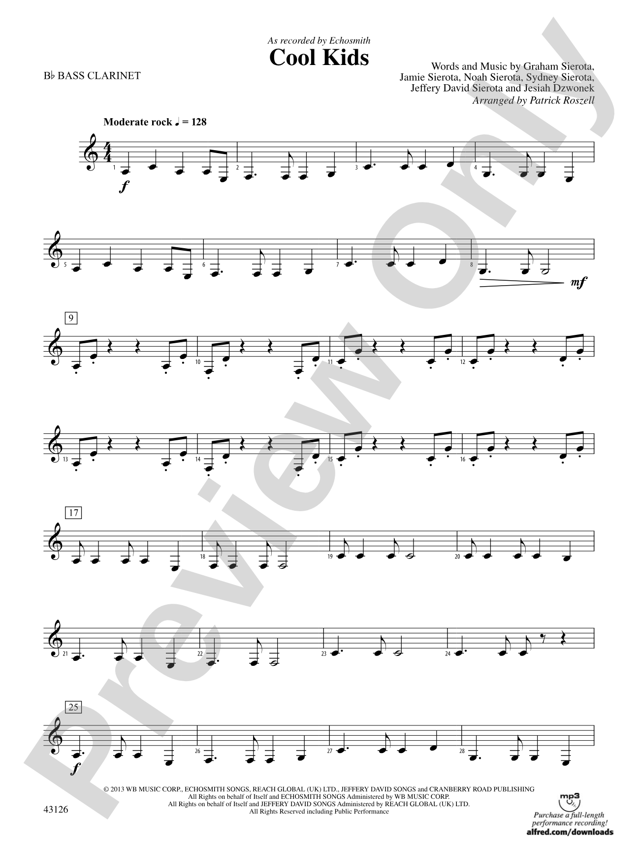 Cool Kids: B-flat Bass Clarinet