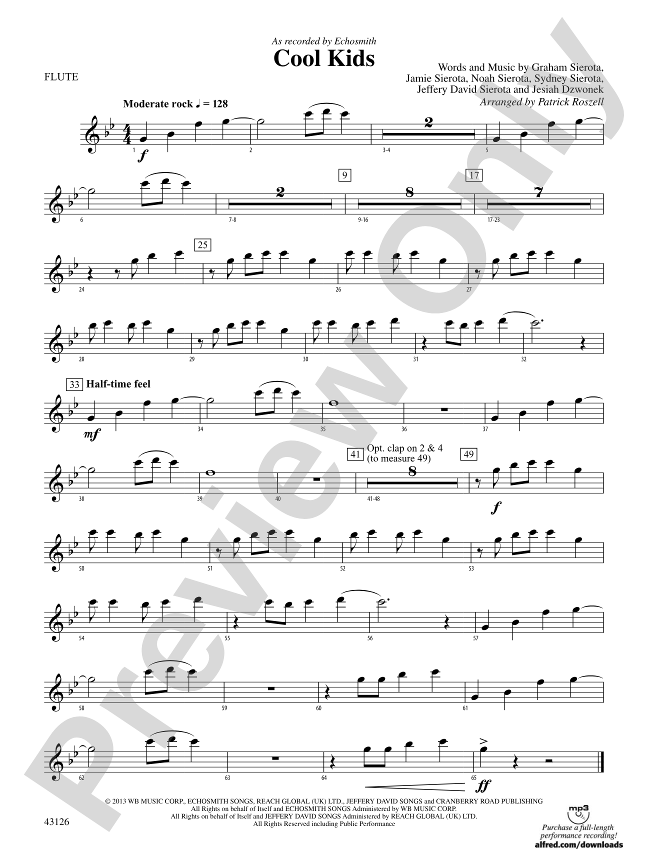 Cool Kids: Flute