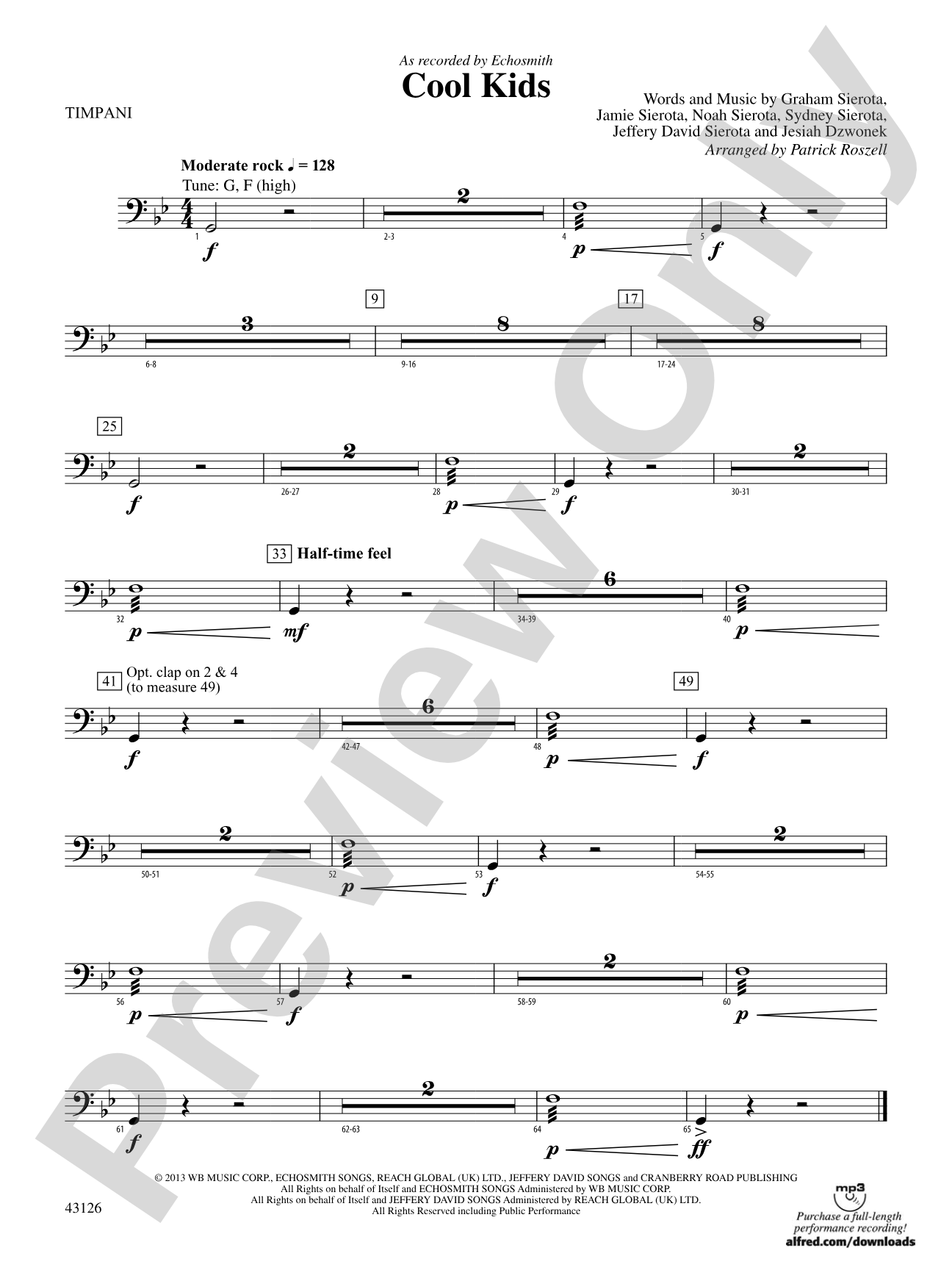 Cool Kids: Timpani