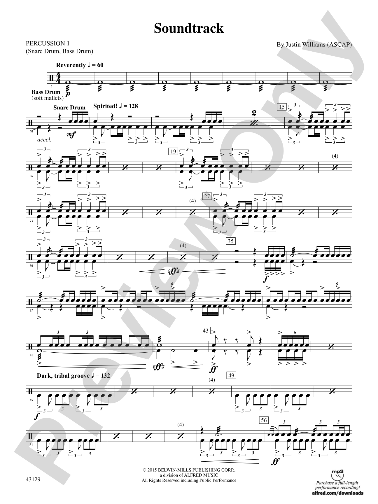 Soundtrack: 1st Percussion