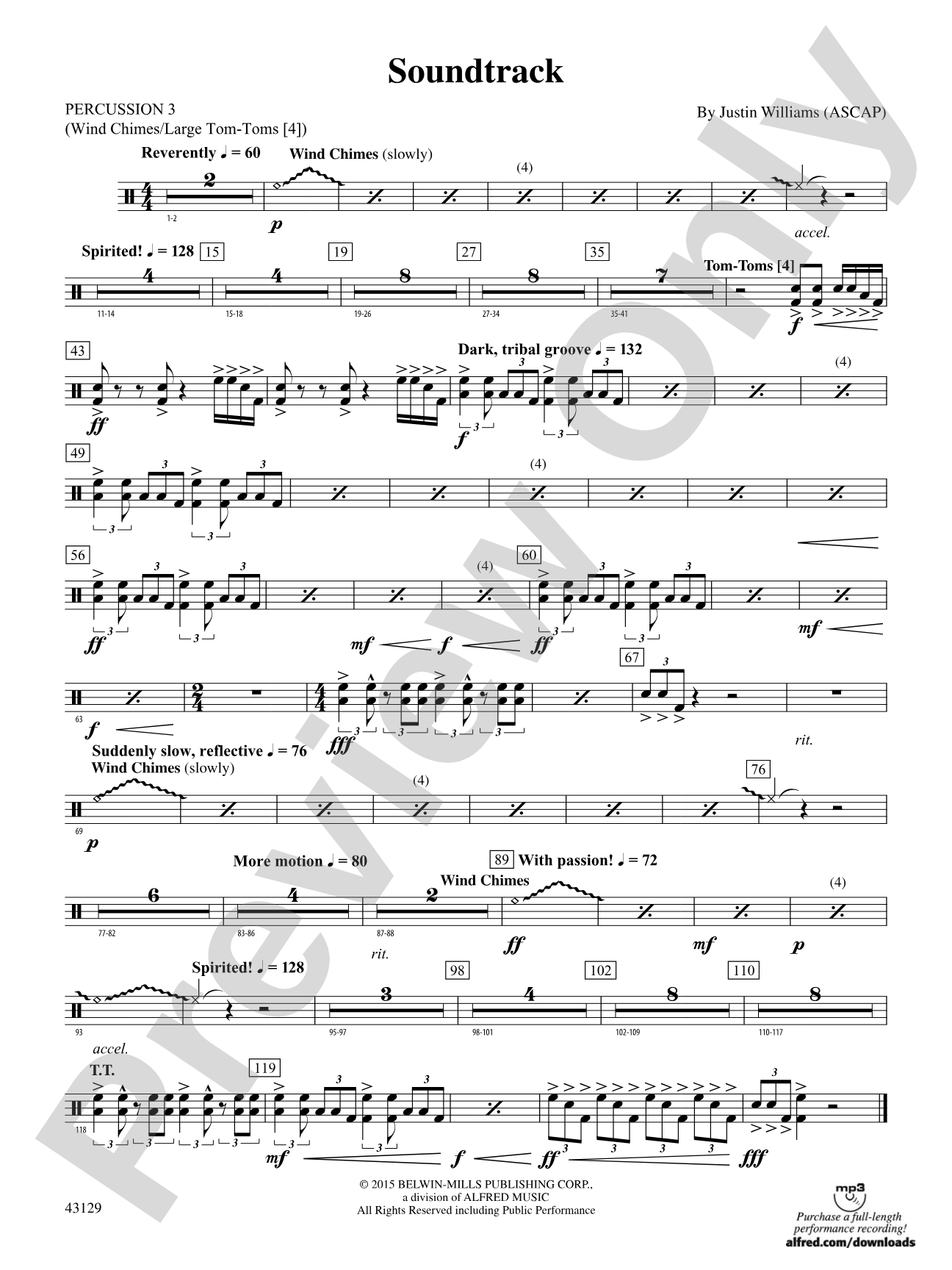 Soundtrack: 3rd Percussion