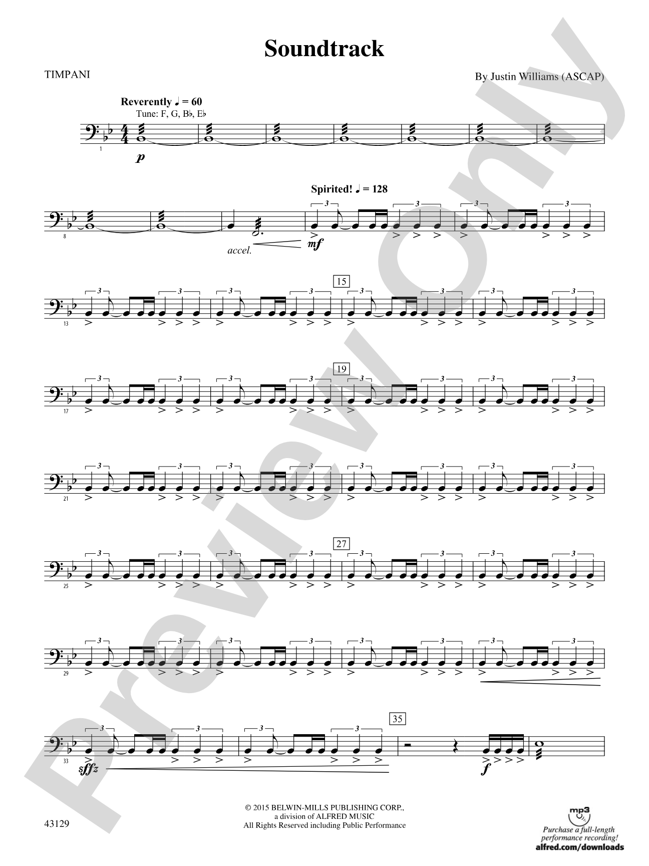 Soundtrack: Timpani