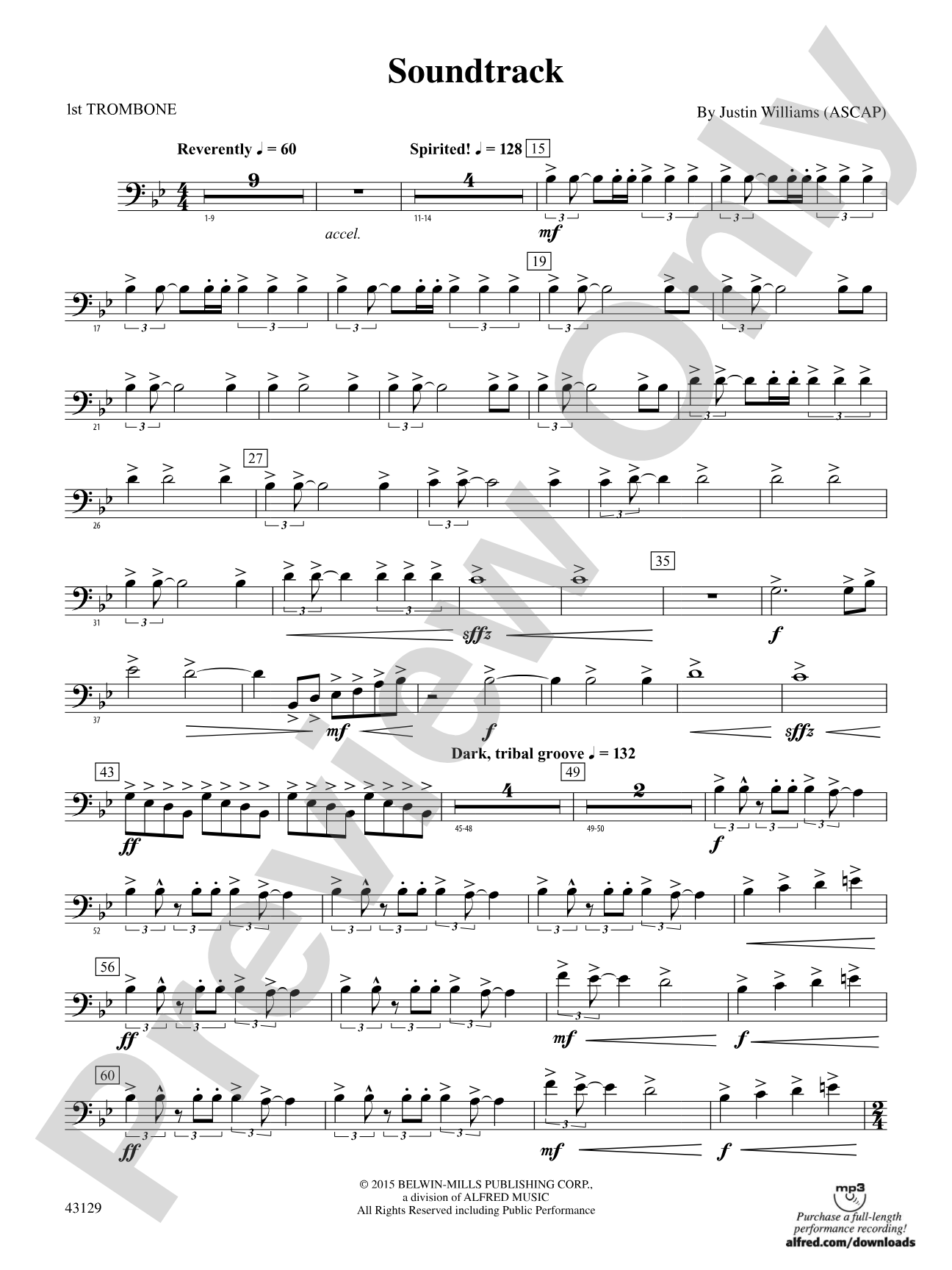 Soundtrack: 1st Trombone