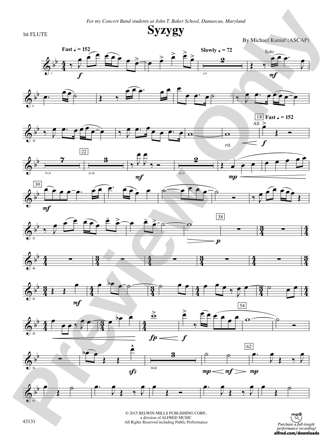 Syzygy: Flute