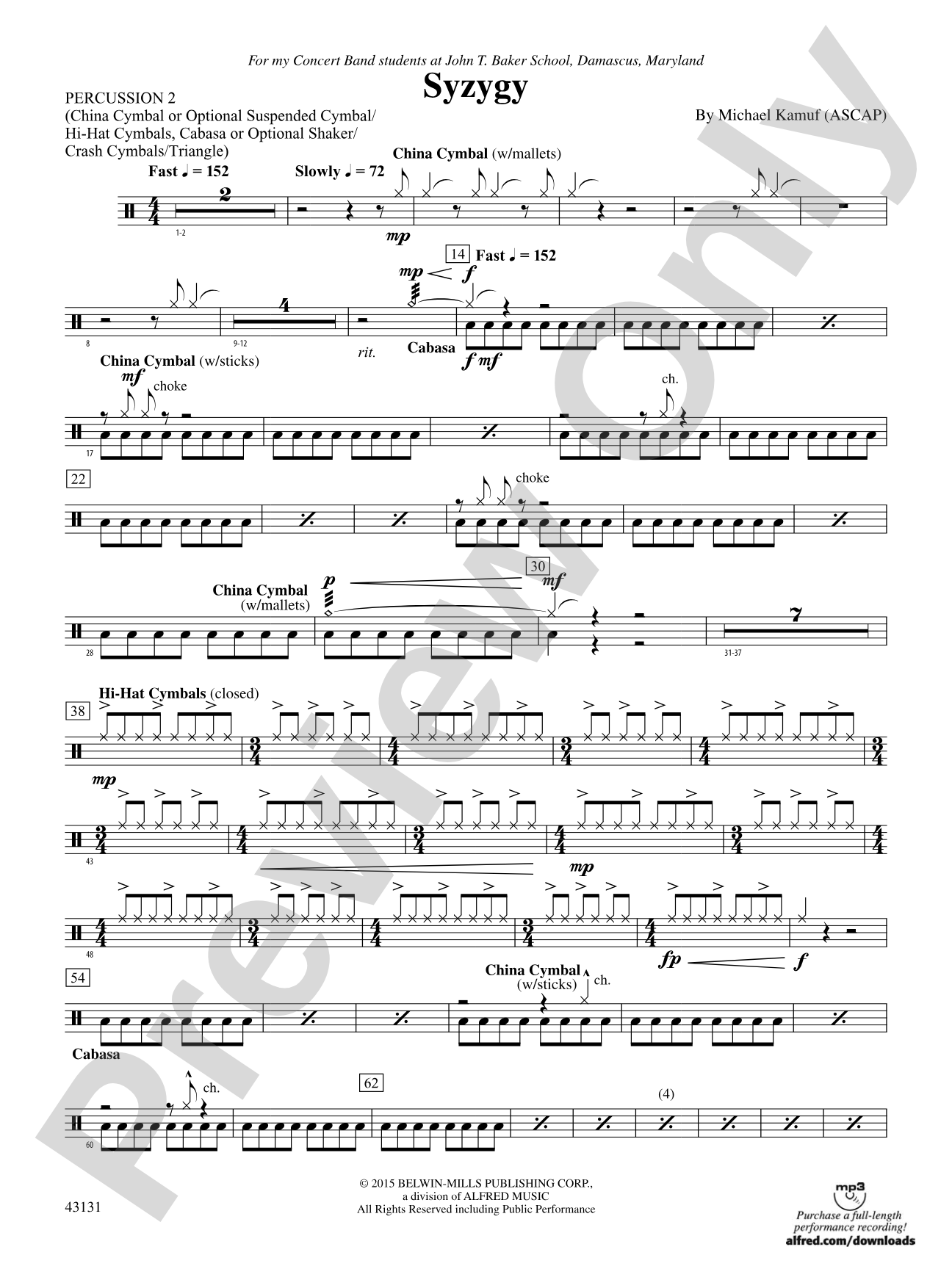 Syzygy: 2nd Percussion