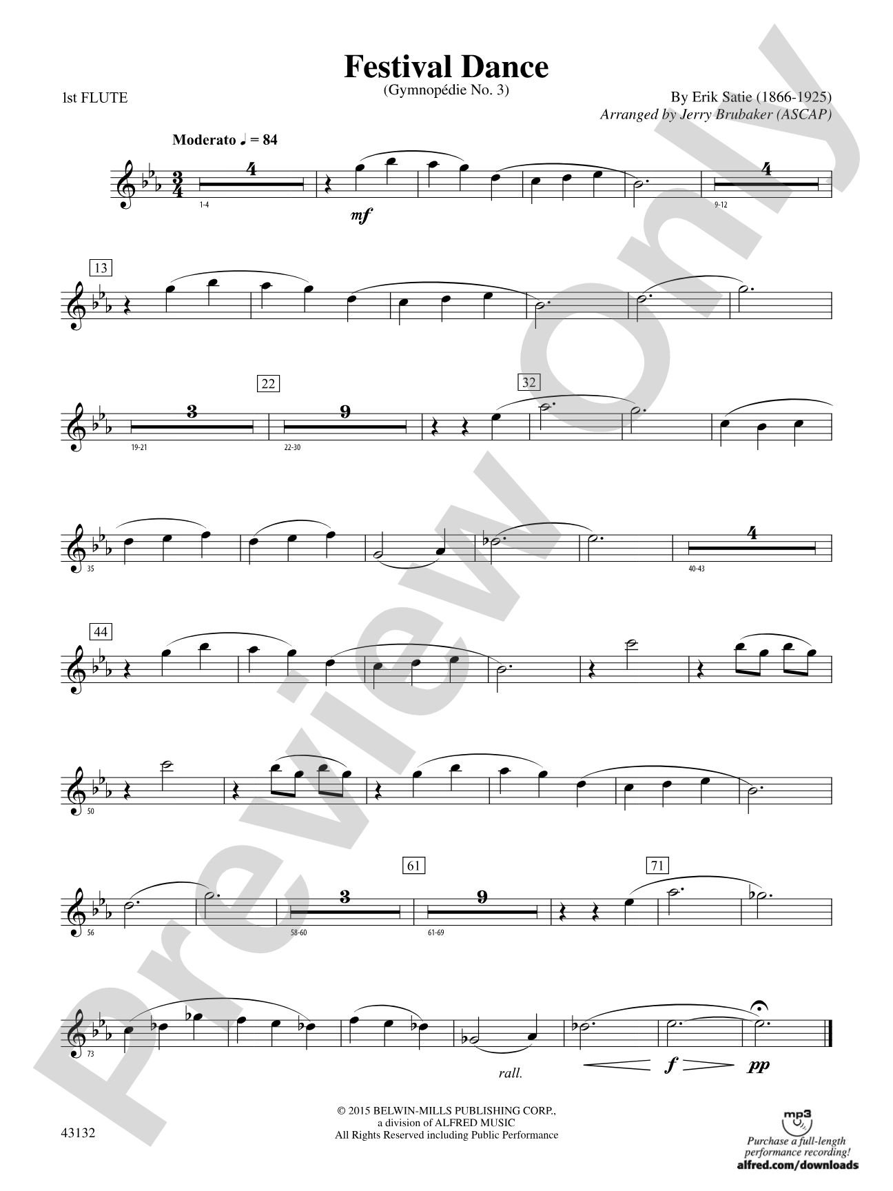 Festival Dance: Flute