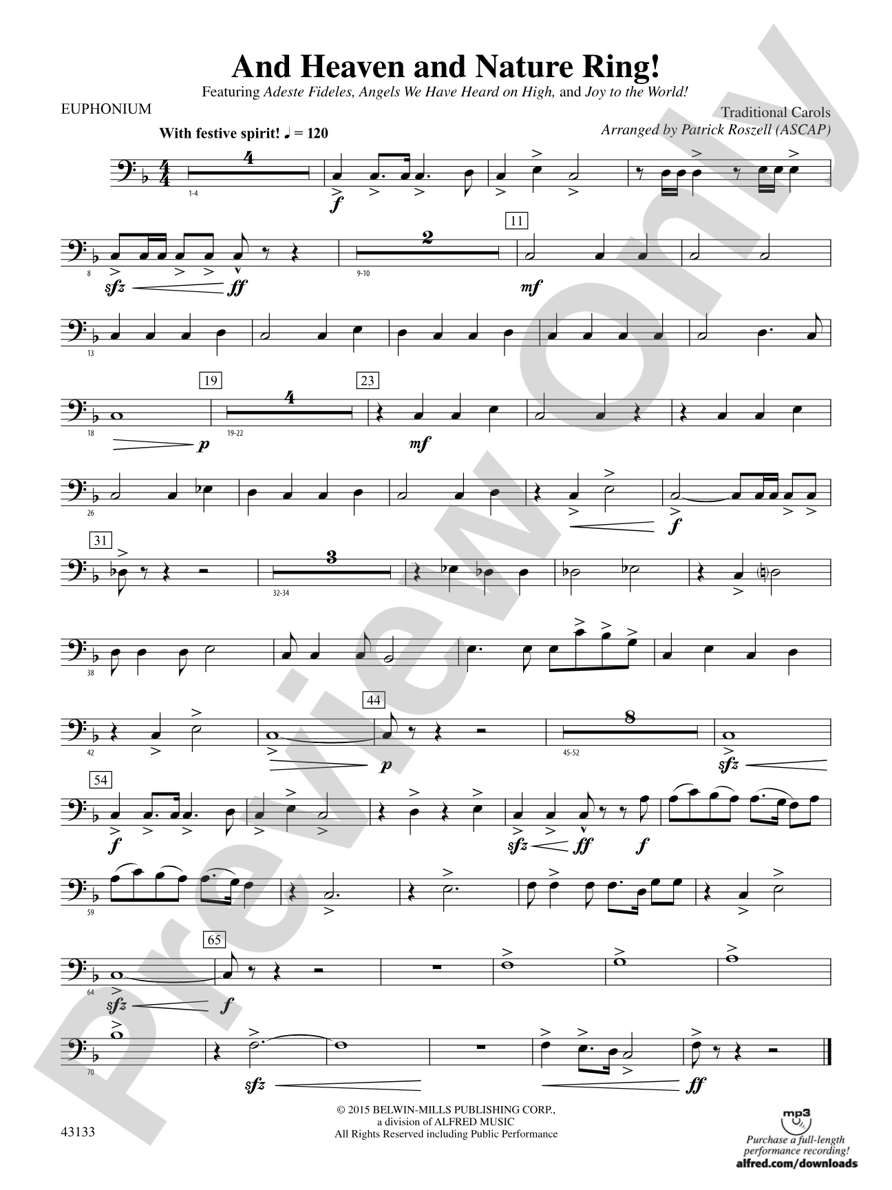 And Heaven and Nature Ring!: Baritone B.C.