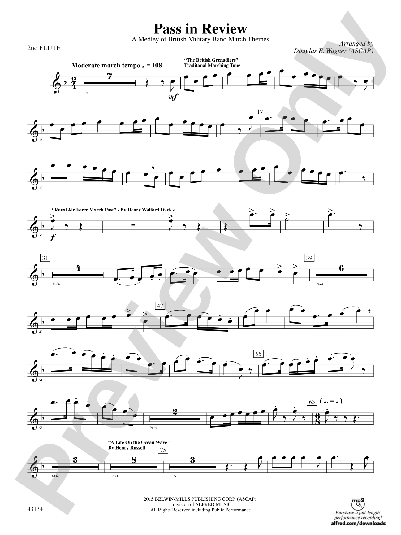 Pass in Review: 2nd Flute