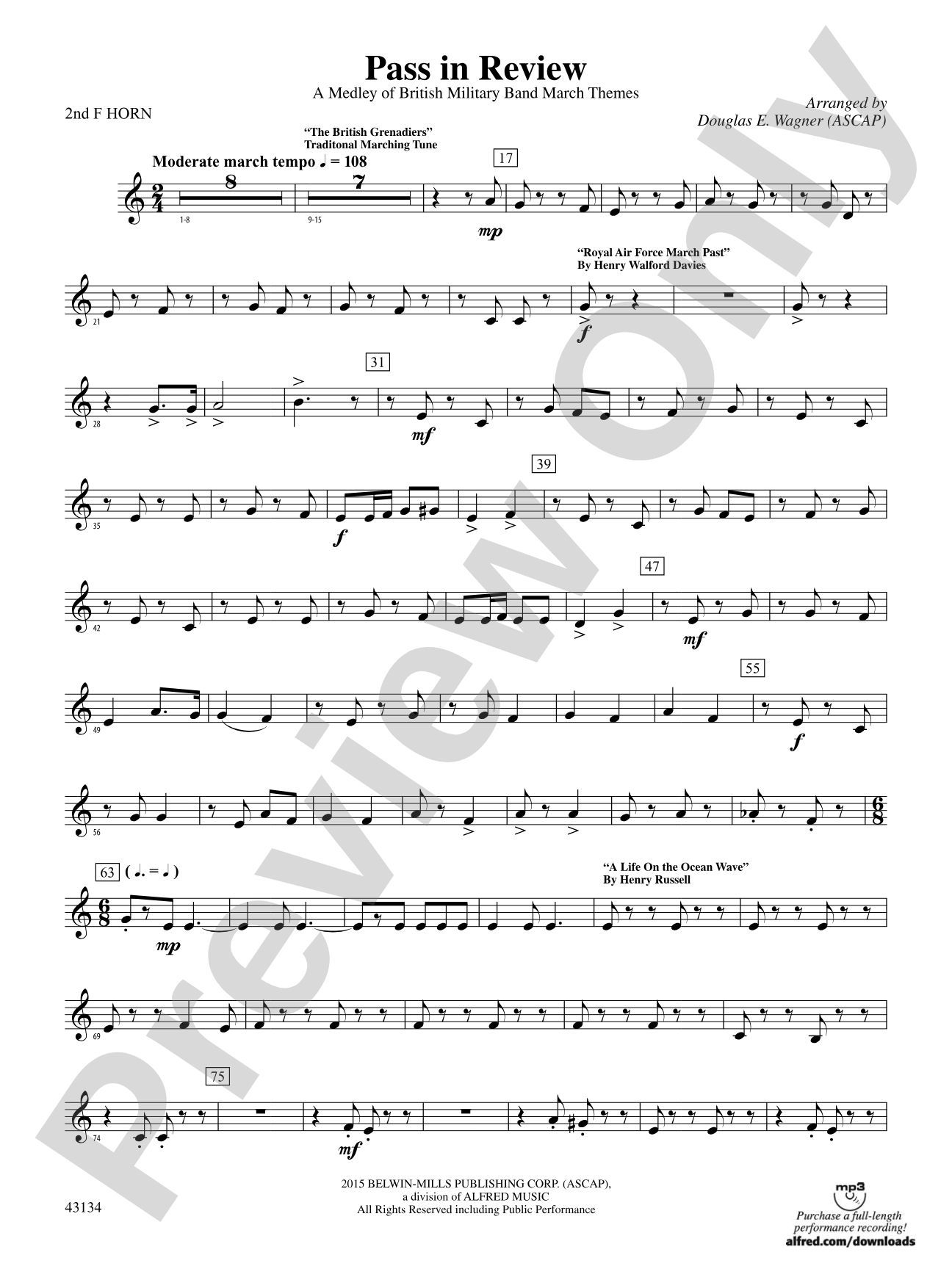 Pass in Review: 2nd F Horn
