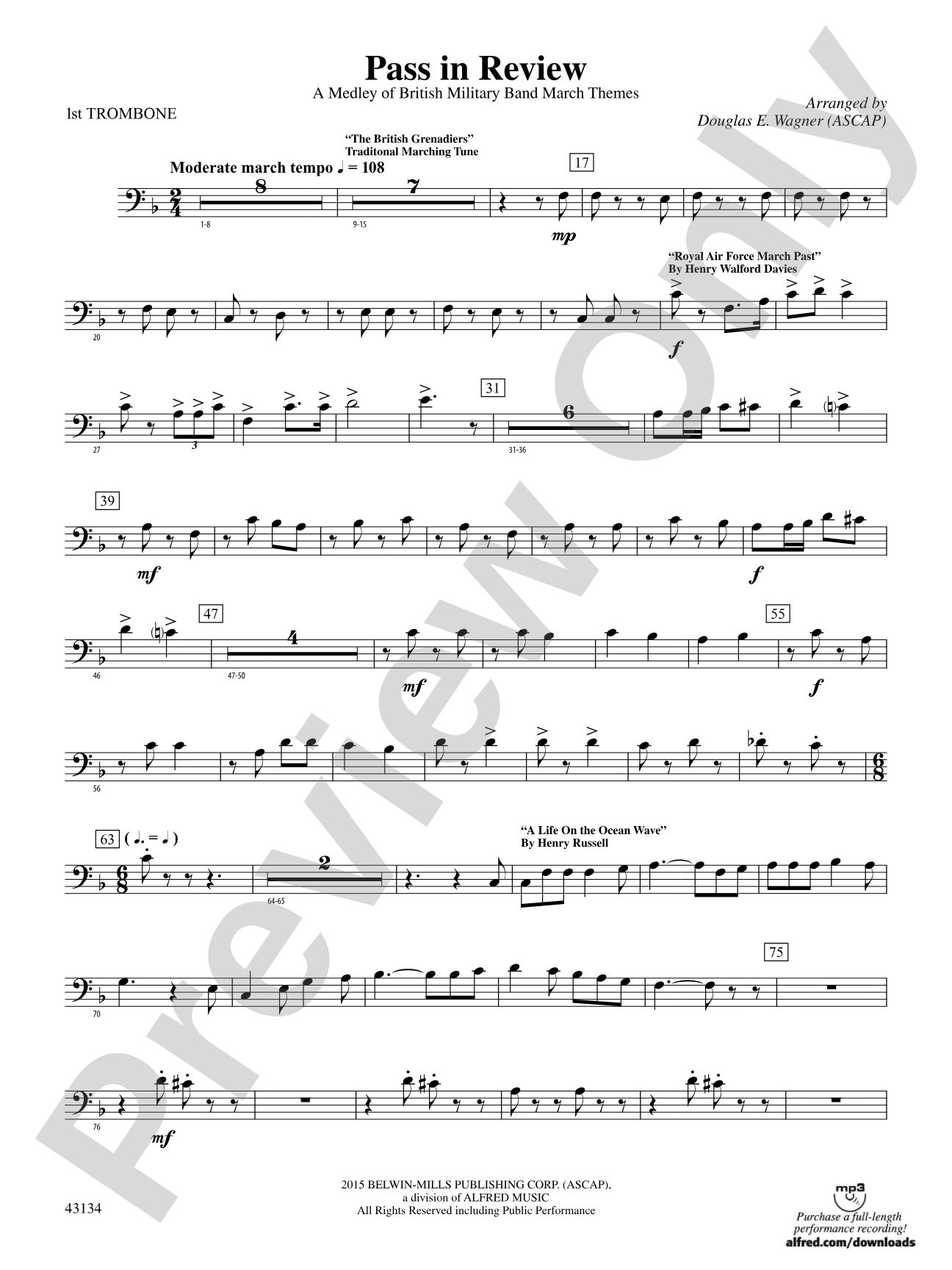 Pass in Review: 1st Trombone