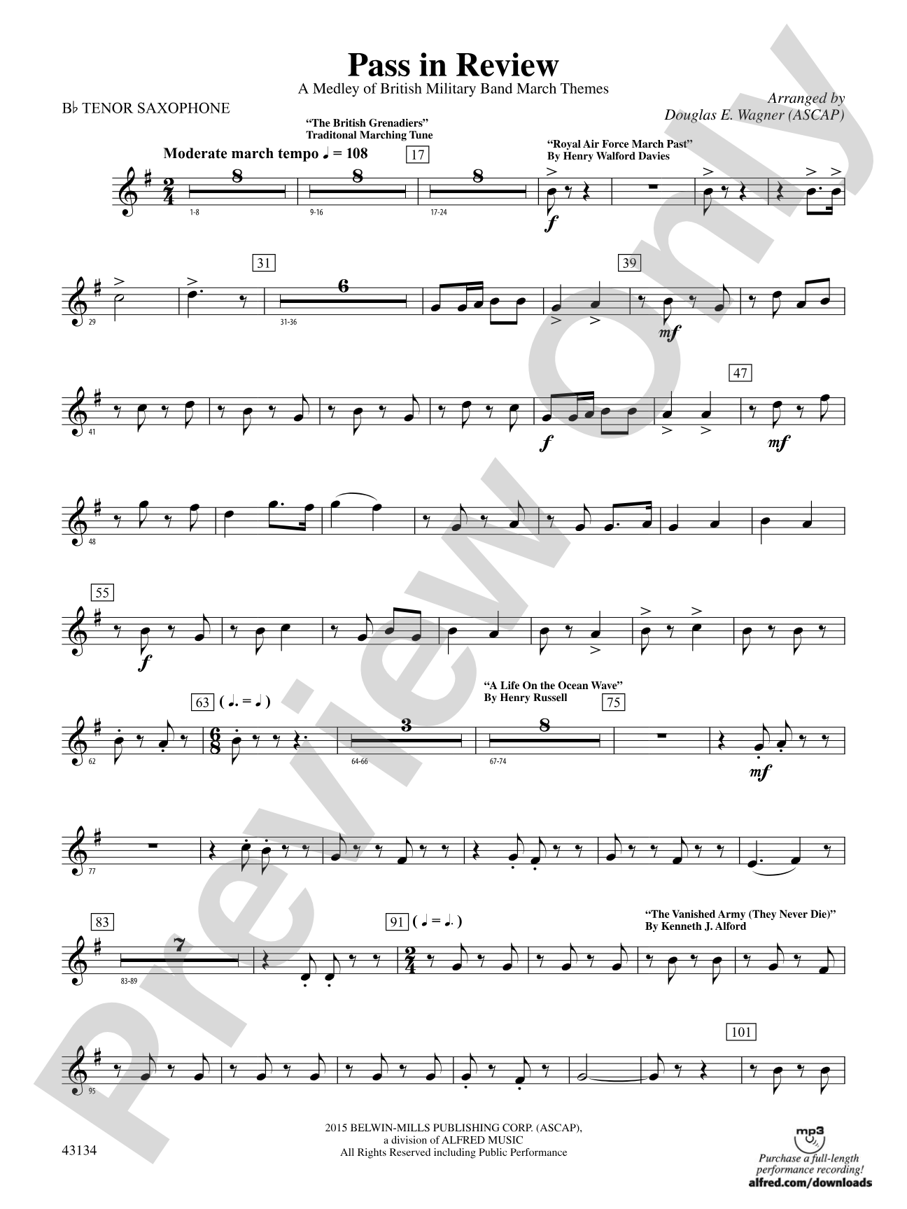 Pass in Review: B-flat Tenor Saxophone