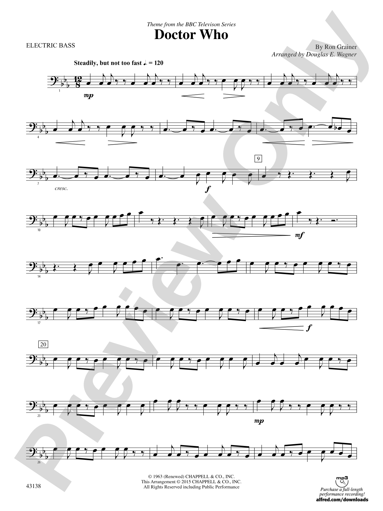 Doctor Who: Electric Bass