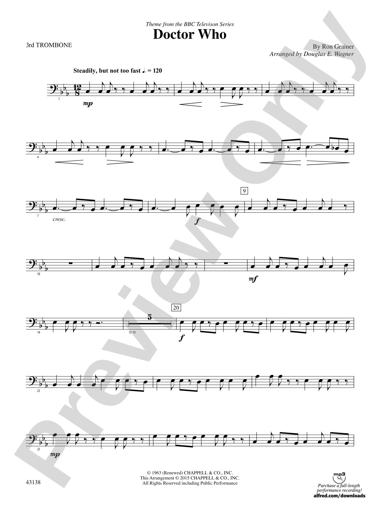 Doctor Who: 3rd Trombone