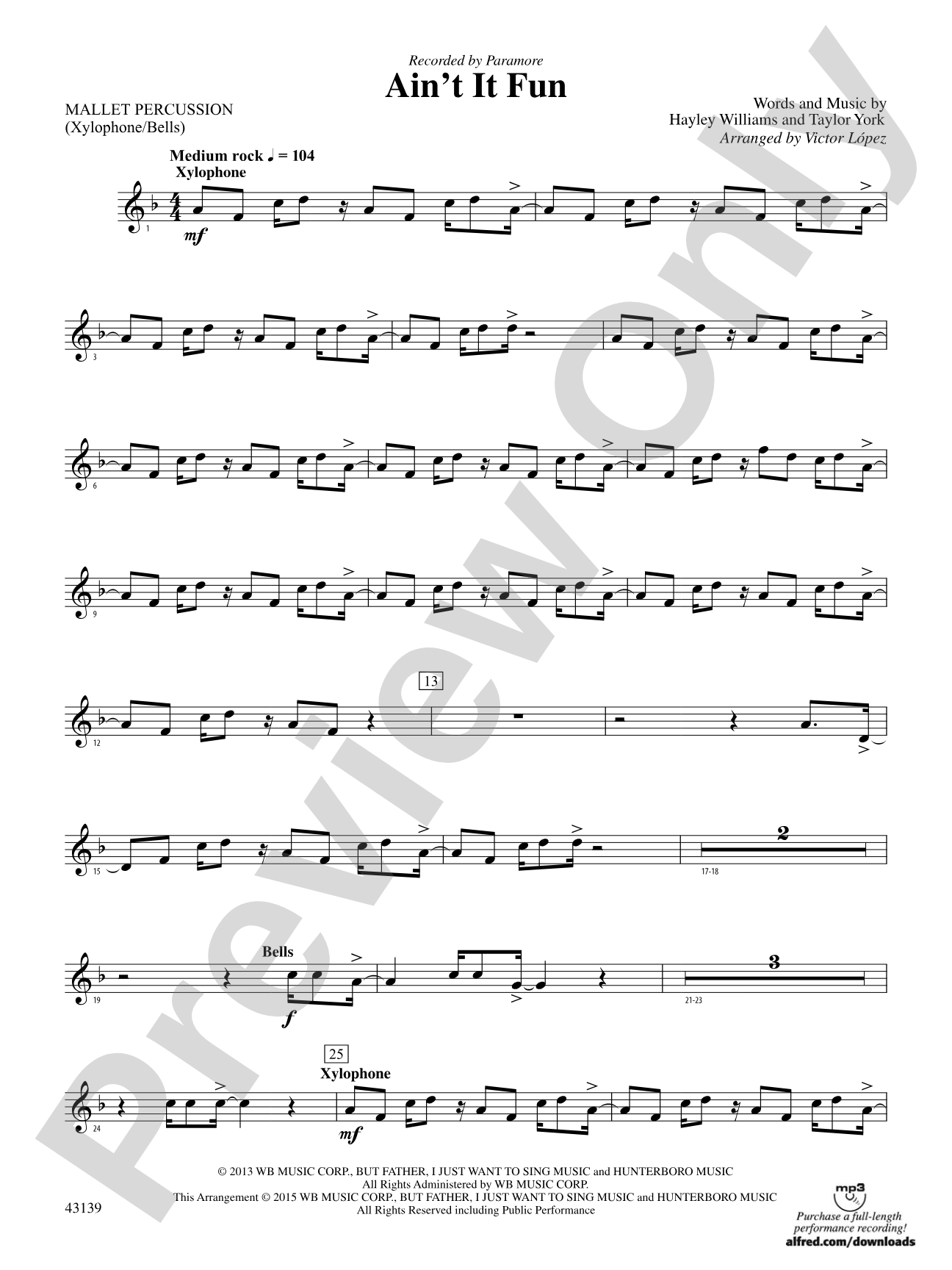 Ain't It Fun: Mallets