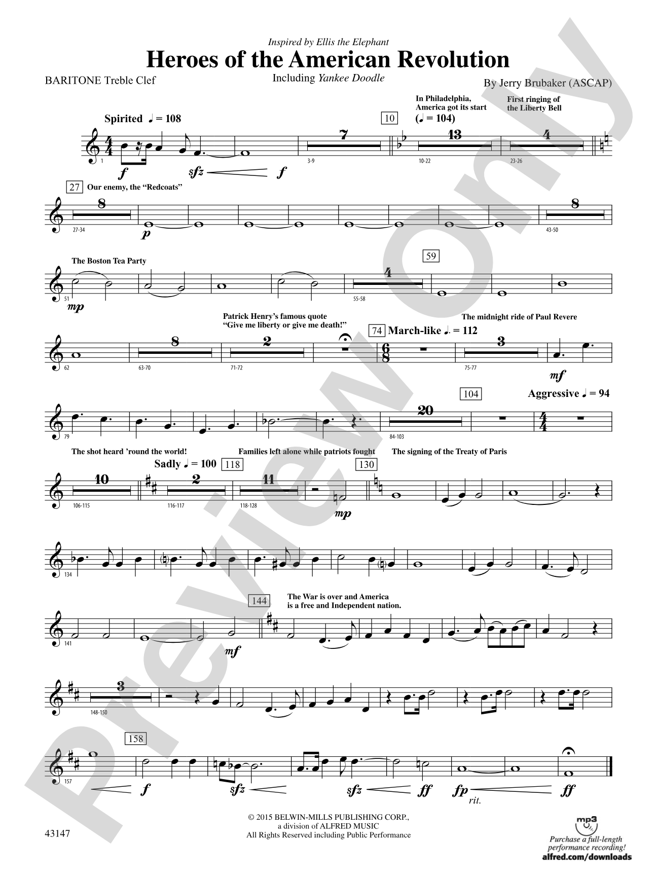 Heroes of the American Revolution: Baritone T.C.