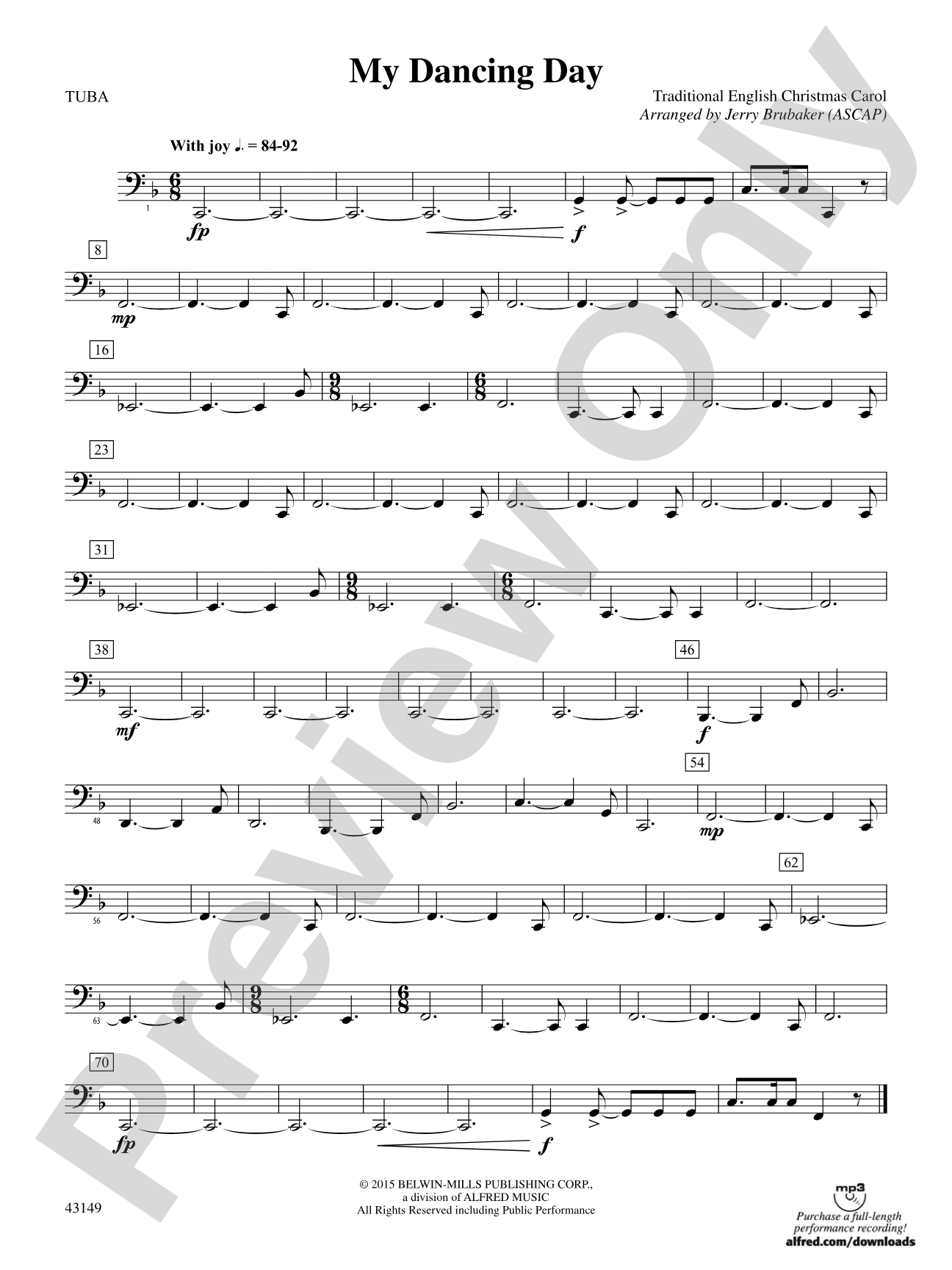 My Dancing Day: Tuba