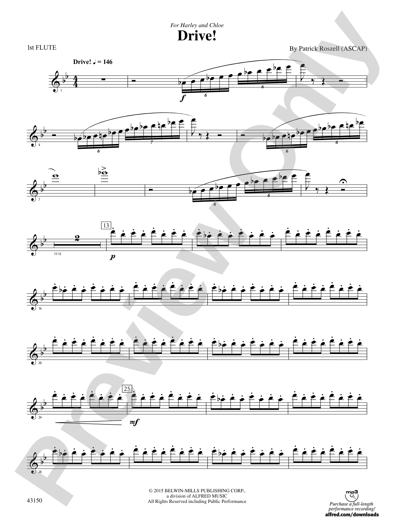 Drive!: Flute