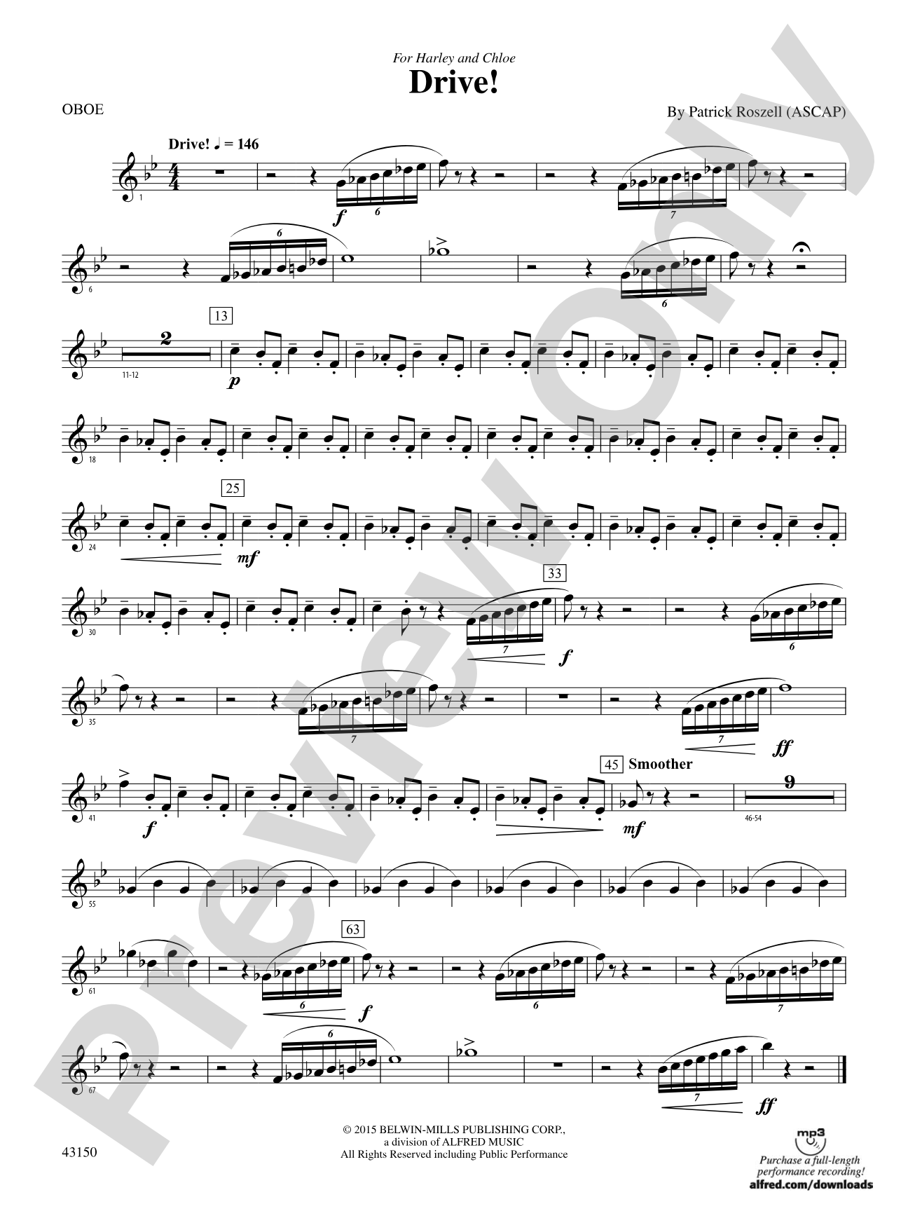 Drive!: Oboe