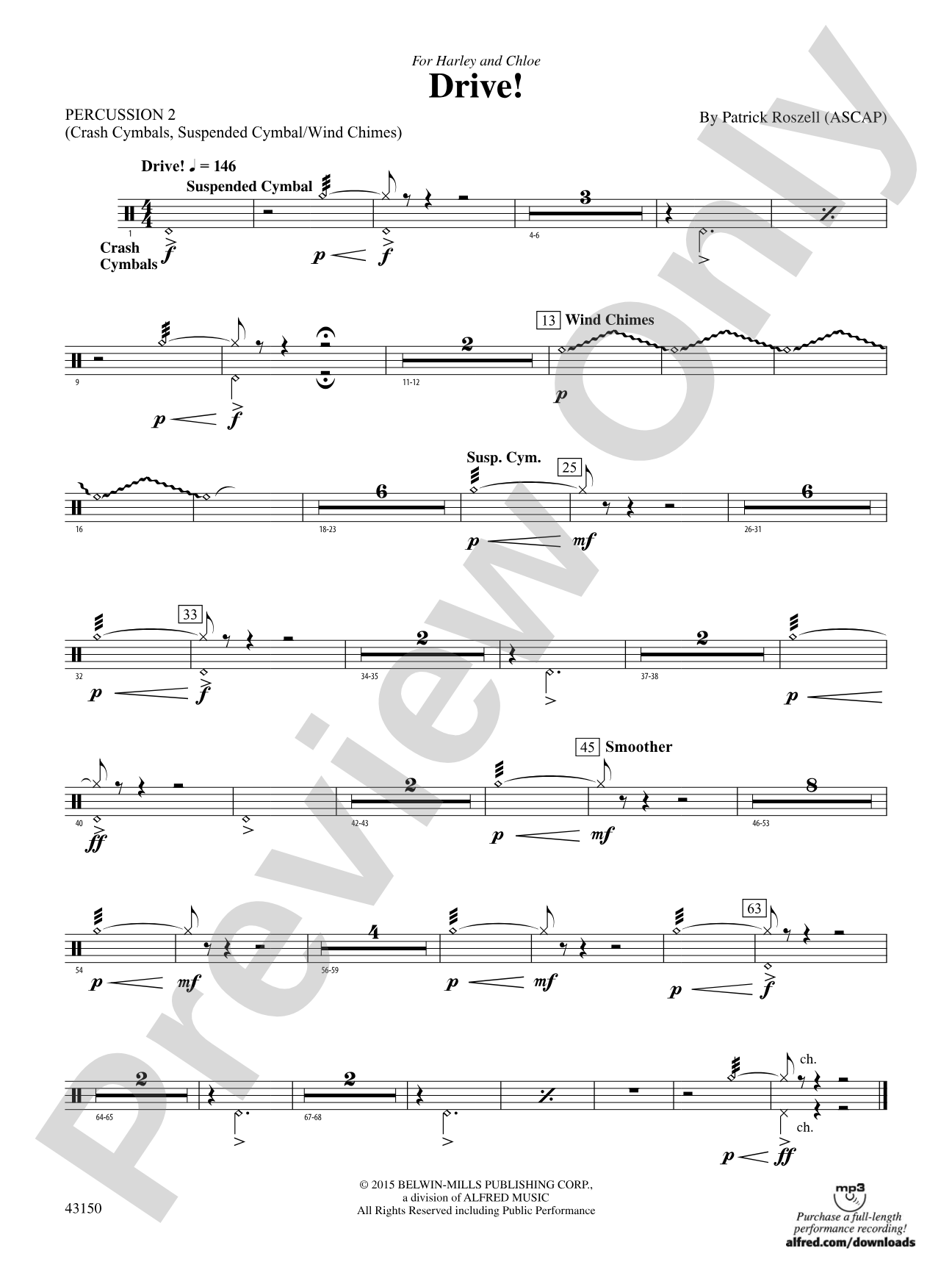 Drive!: 2nd Percussion
