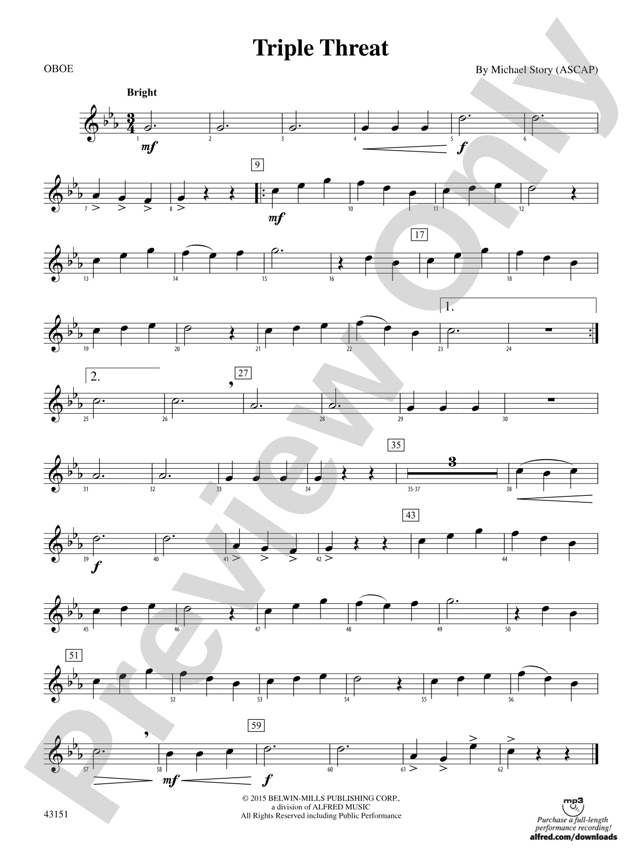 Triple Threat: Oboe