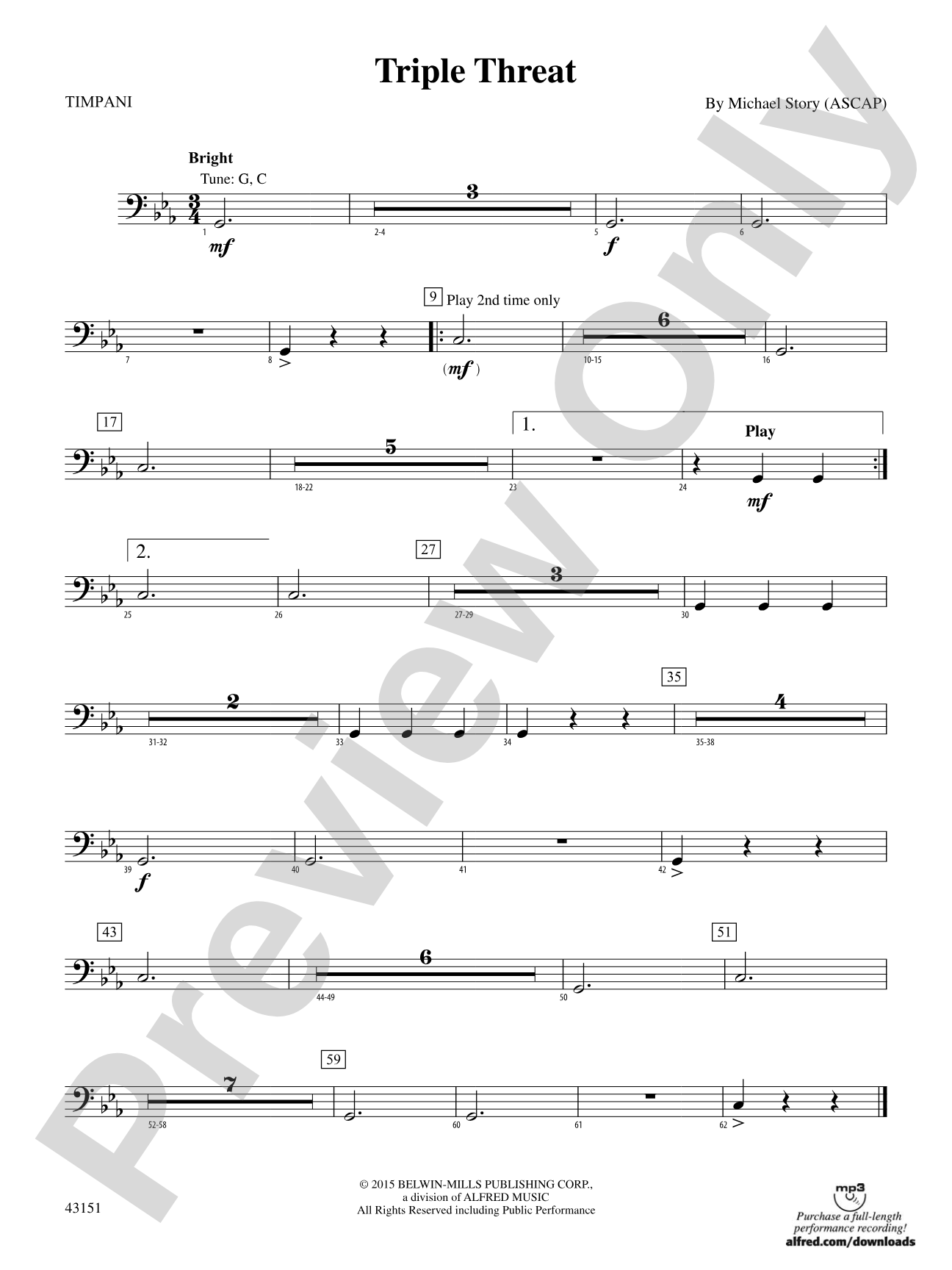 Triple Threat: Timpani