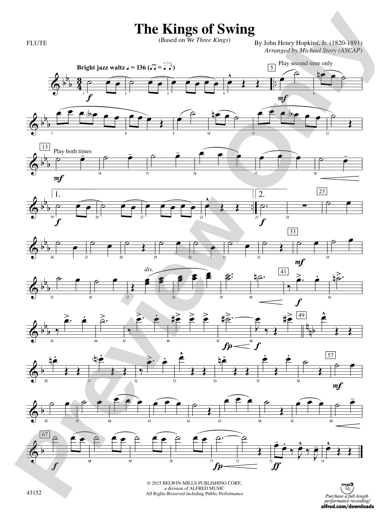 The Kings of Swing: Flute