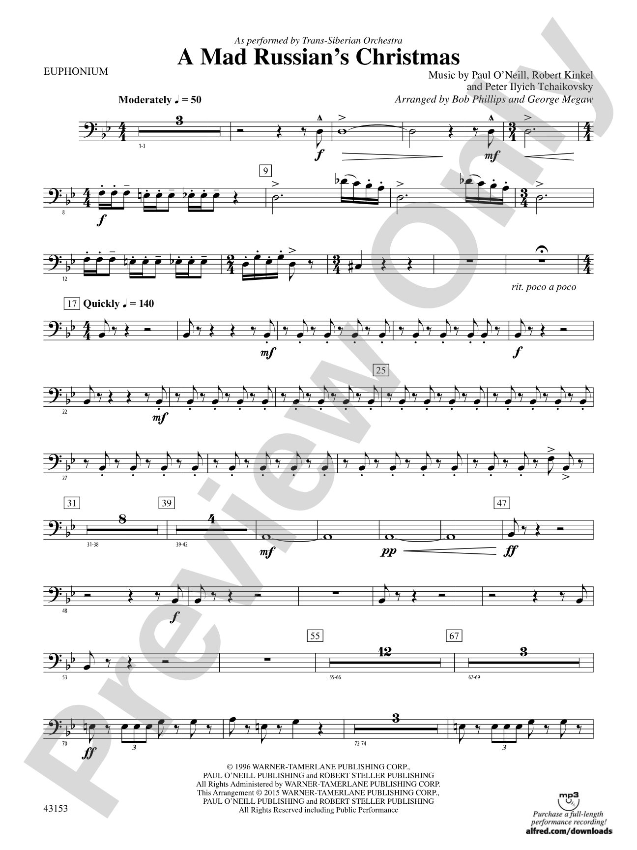 A Mad Russian's Christmas: Baritone B.C.