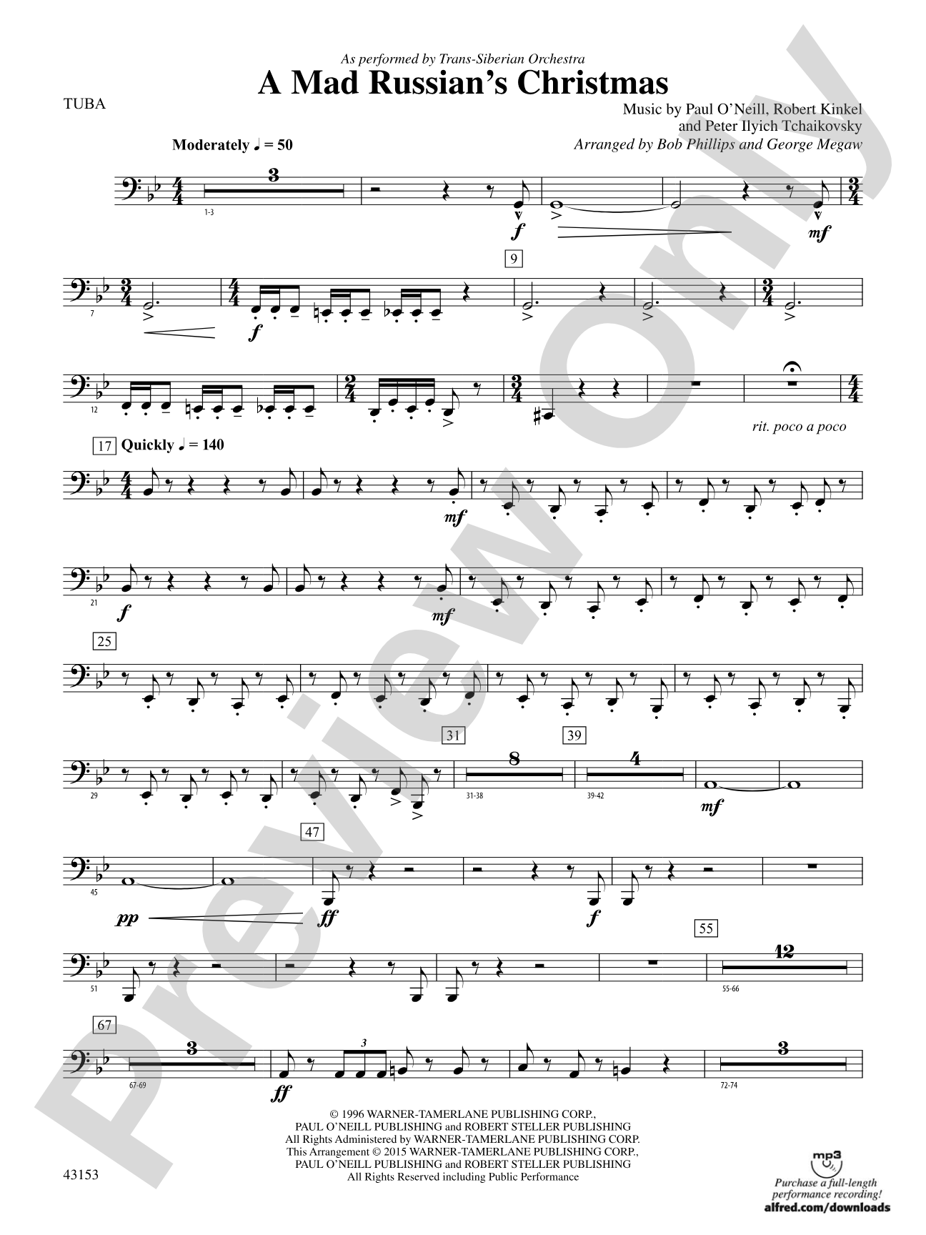 A Mad Russian's Christmas: Tuba