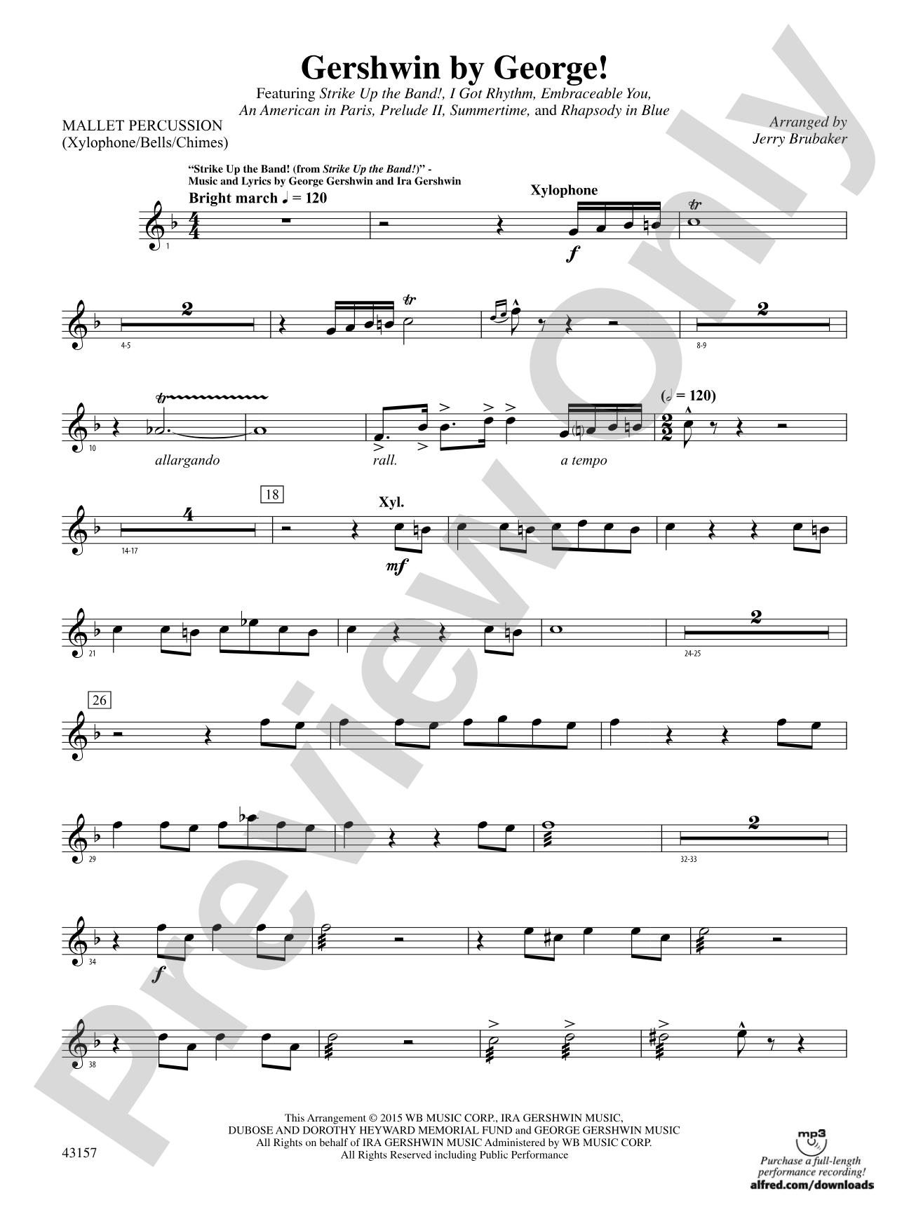 Gershwin by George!: Mallets