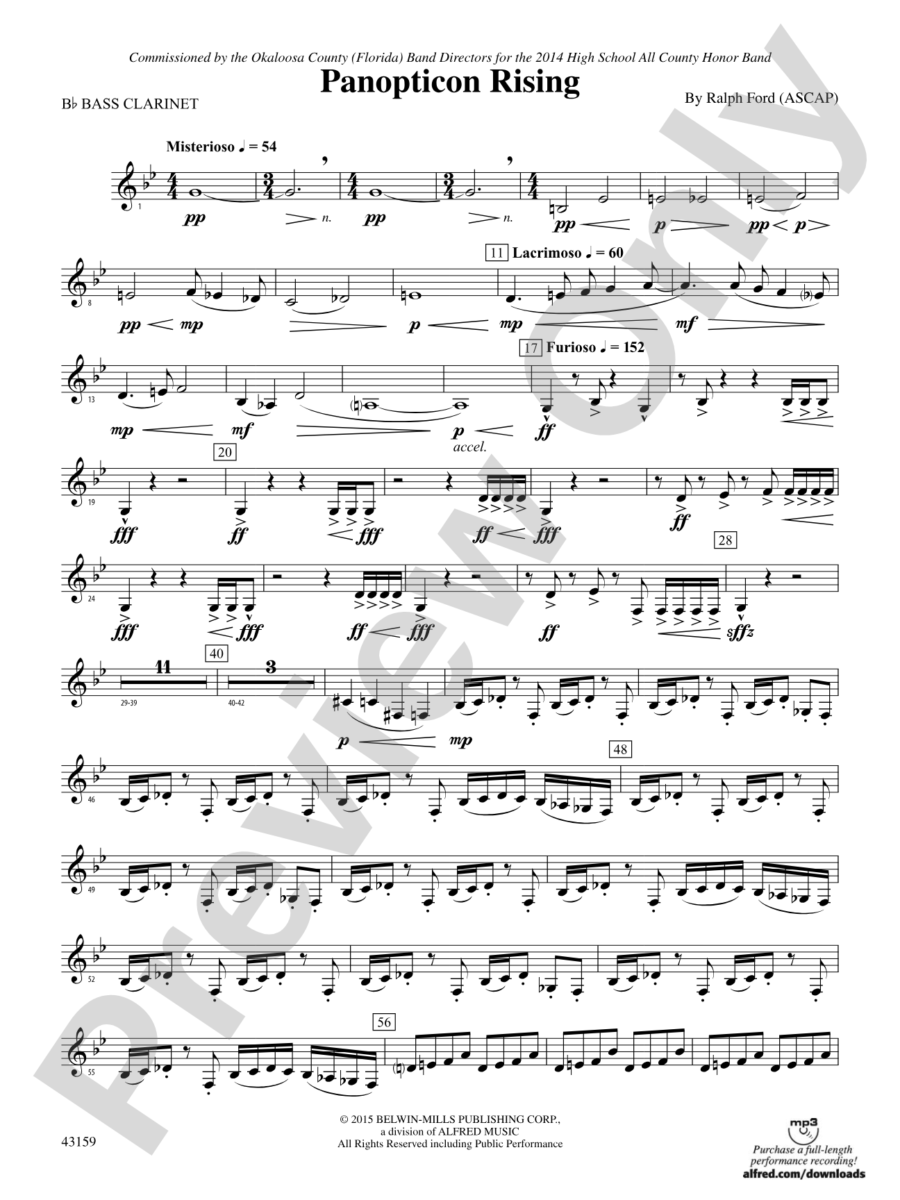 Panopticon Rising: B-flat Bass Clarinet