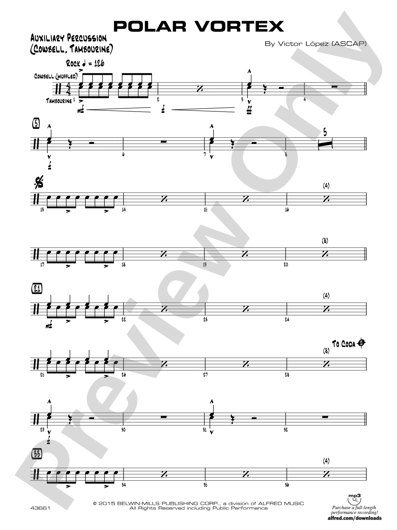 Polar Vortex: Auxiliary Percussion
