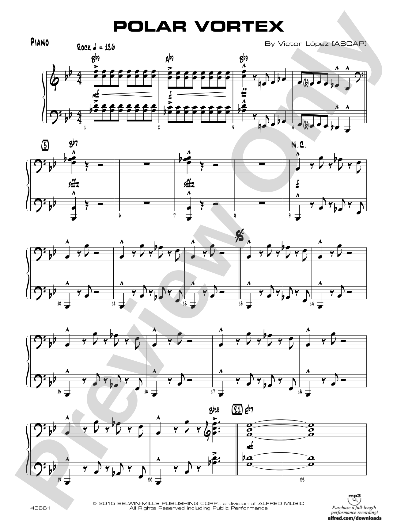 Polar Vortex: Piano Accompaniment