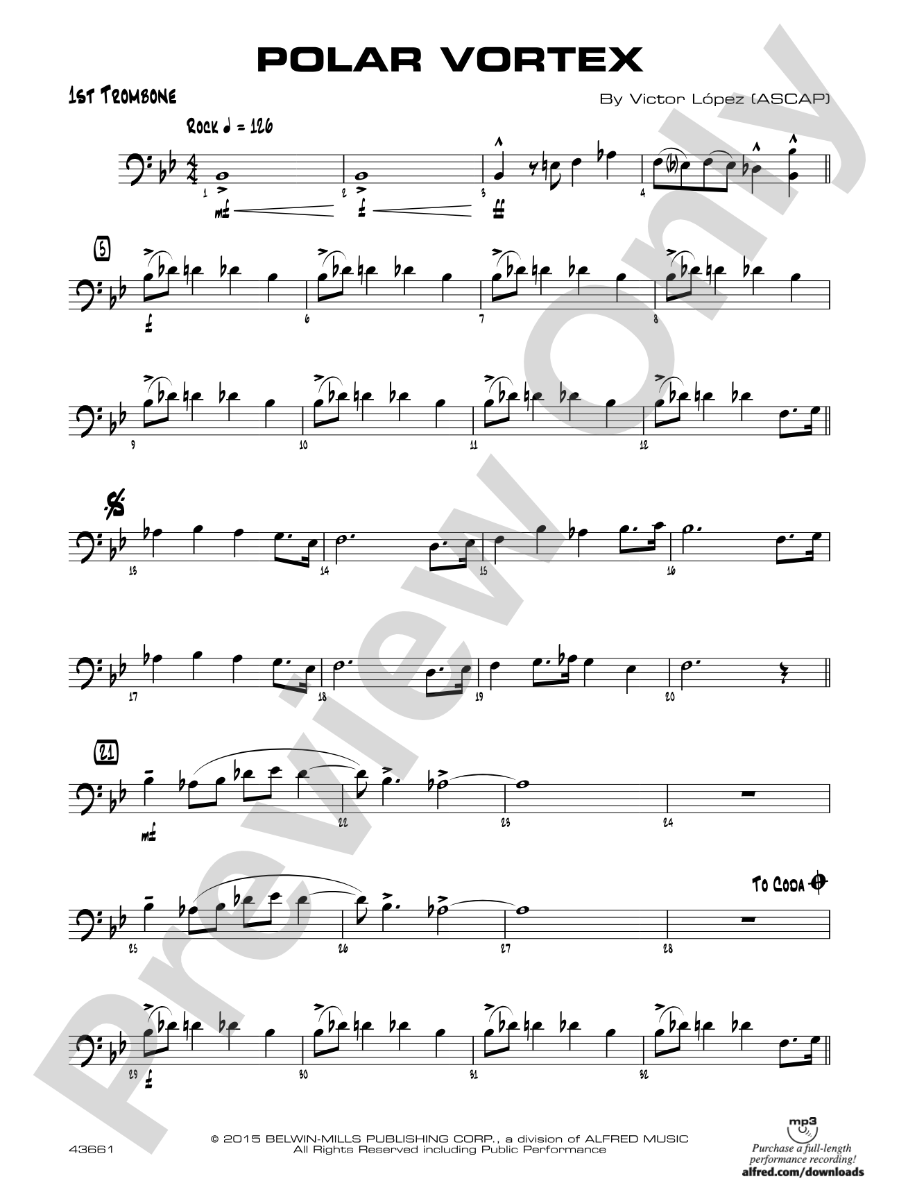Polar Vortex: 1st Trombone