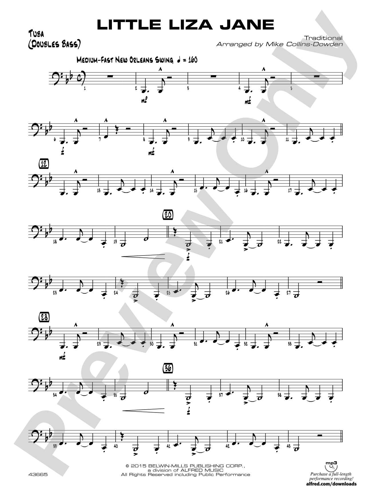 Little Liza Jane: Tuba